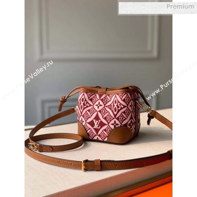 Louis Vuitton Monogram Print Canvas Mini Bucket Bag M69973 Brown 2020 (K-20051324)