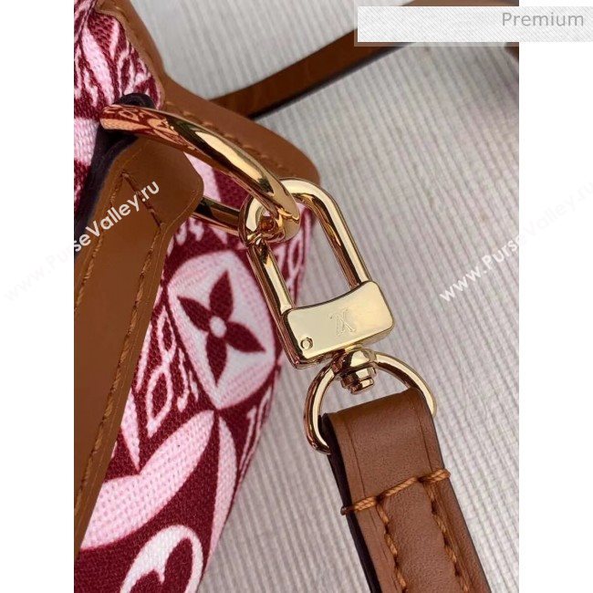 Louis Vuitton Monogram Print Canvas Mini Bucket Bag M69973 Brown 2020 (K-20051324)