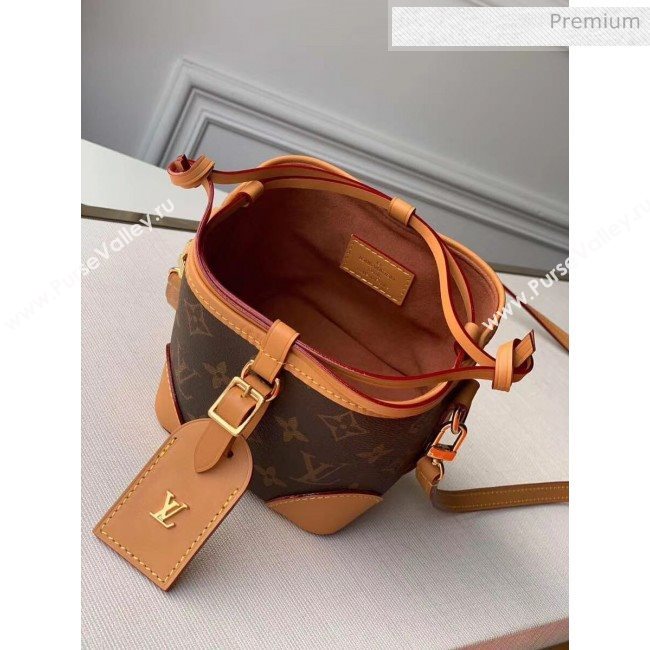 Louis Vuitton Monogram Canvas Mini Bucket Bag M57099 Brown 2020 (K-20051326)