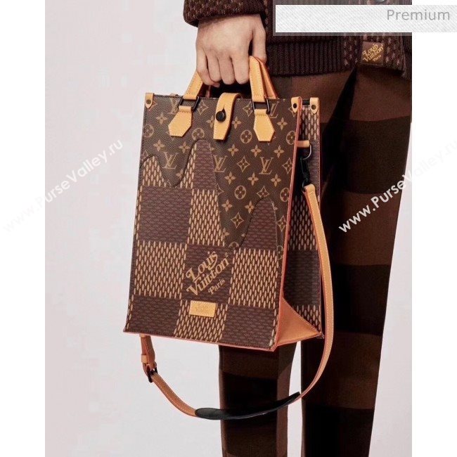 Louis Vuitton x Nigo Damier Monogram Canvas Tote Bag M49981 2020 (K-20051329)