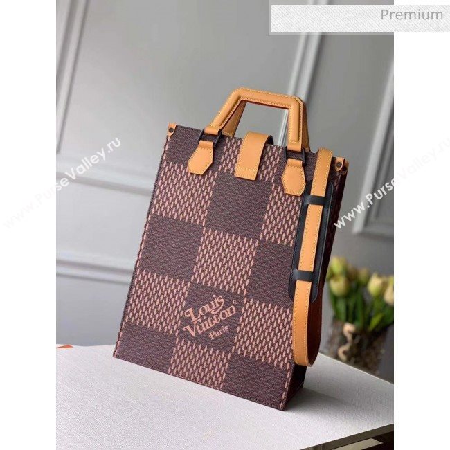 Louis Vuitton x Nigo Damier Monogram Canvas Tote Bag M49981 2020 (K-20051329)