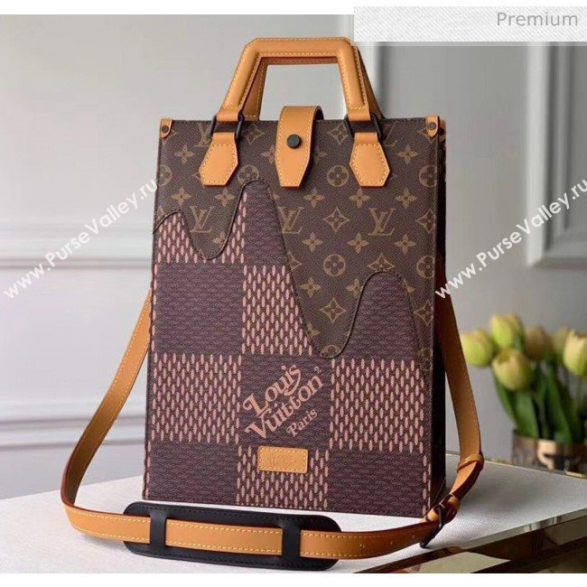 Louis Vuitton x Nigo Damier Monogram Canvas Tote Bag M49981 2020 (K-20051329)