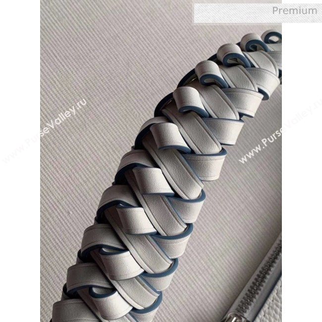 Louis Vuitton Mahina Perforated Calfskin BEAUBOURG Hobo MM Bag M56201 White 2020 (K-20051316)