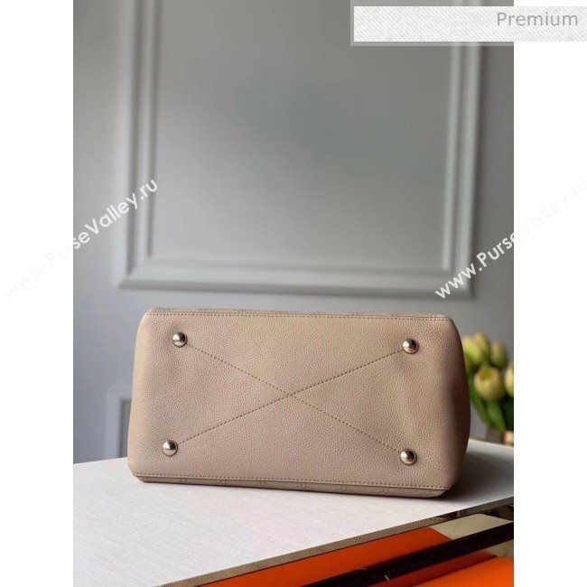 Louis Vuitton Mahina Perforated Calfskin BEAUBOURG Hobo MM Bag M56084 Goffee 2020 (K-20051318)