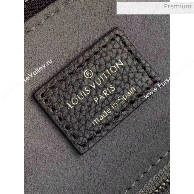 Louis Vuitton Mahina Perforated Calfskin BEAUBOURG Hobo MM Bag M56073 Black 2020 (K-20051820)