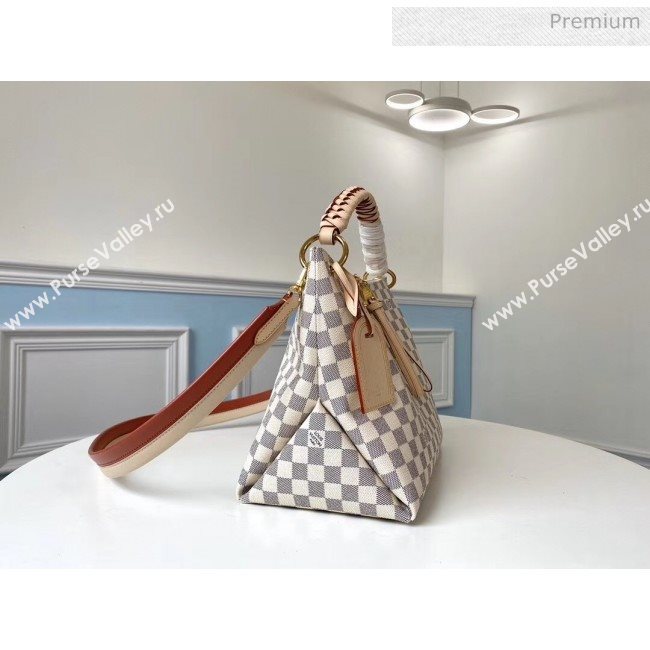 Louis Vuitton Damier Azur Canvas BEAUBOURG HOBO MM - DIGITAL EXCLUSIVE N40343 (K-20051815)