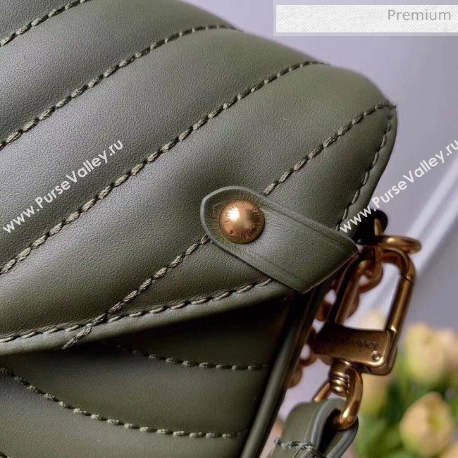 Louis Vuitton Multi Pochette New Wave Shoulder Bag M56471 Army Green 2020 (K-20051919)