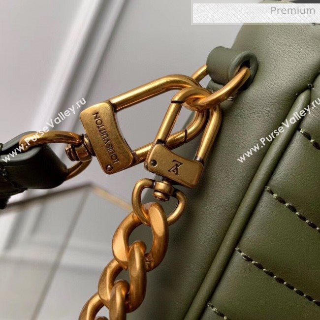 Louis Vuitton Multi Pochette New Wave Shoulder Bag M56471 Army Green 2020 (K-20051919)