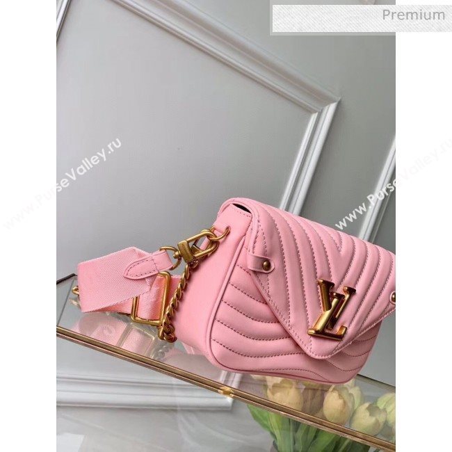 Louis Vuitton Multi Pochette New Wave Shoulder Bag M56468 Pink 2020 (K-20051920)