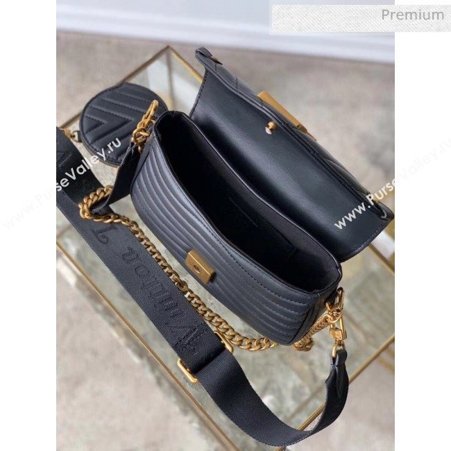 Louis Vuitton Multi Pochette New Wave Shoulder Bag M56461 Black 2020 (K-20051921)