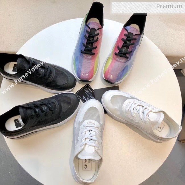 Chanel Calfskin & Mesh Sneaker White 2020 (MD-20052105)