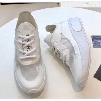 Chanel Calfskin & Mesh Sneaker White 2020 (MD-20052105)