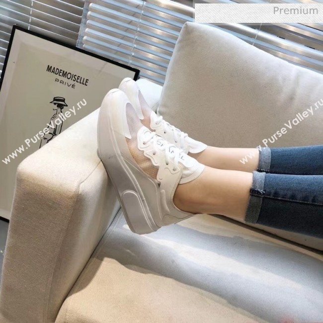 Chanel Calfskin & Mesh Sneaker White 2020 (MD-20052105)