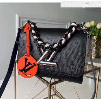 Louis Vuitton Twist PM Bag In Epi Leather M53923 Black 2020 (K-20052203)