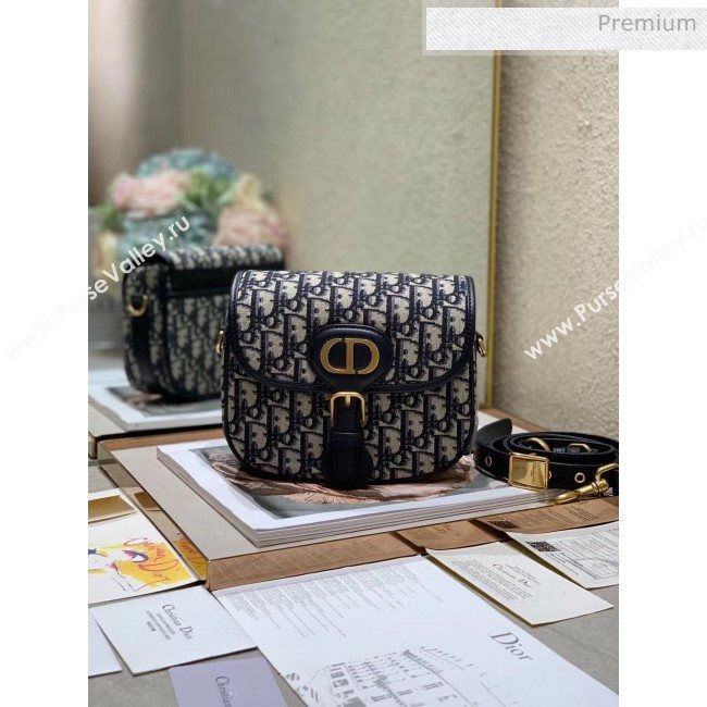Dior Oblique Jacquard Canvas Bobby Mini Shoulder Bag 2020 (XXG-20052819)