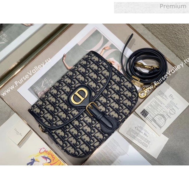 Dior Oblique Jacquard Canvas Bobby Shoulder Bag 2020 (XXG-20052820)