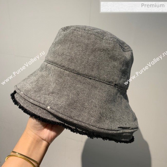 Chanel Canvas Bucket Hat 110 Black 2020 (V-20052842)