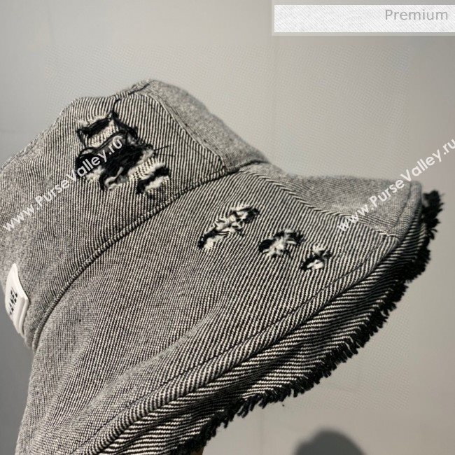 Chanel Canvas Bucket Hat 110 Black 2020 (V-20052842)