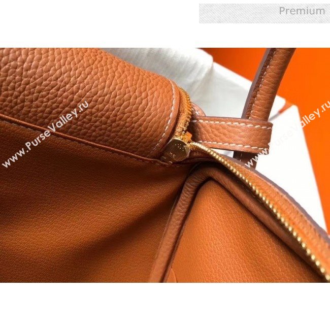 Hermes Lindy 30cm Bag In Togo Calfskin Leather Brown 2020 (FL-20052913)