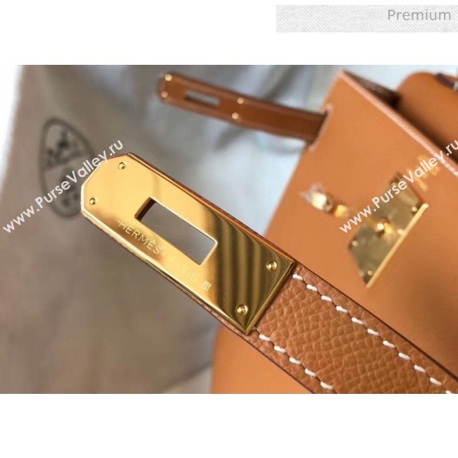 Hermes Kelly 28cm Top Handle Bag in Epsom Leather Brown 2020 (FL-20052937)