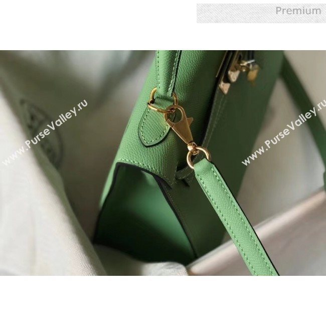 Hermes Kelly 28cm Top Handle Bag in Epsom Leather Green 2020 (FL-20052948)