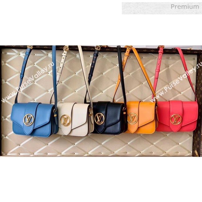 Louis Vuitton LV Pont 9 Shoulder Bag M55950 Cream White 2020 (K-20053022)