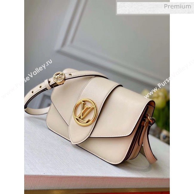 Louis Vuitton LV Pont 9 Shoulder Bag M55950 Cream White 2020 (K-20053022)