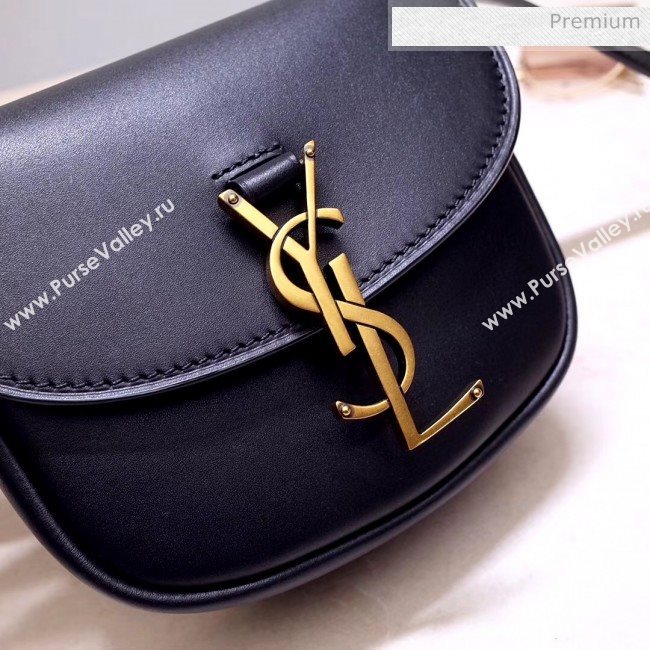 Saint Laurent KAIA Mini Satchel in Smooth Vintage Leather 623097 Black 2020 (NA-20053029)