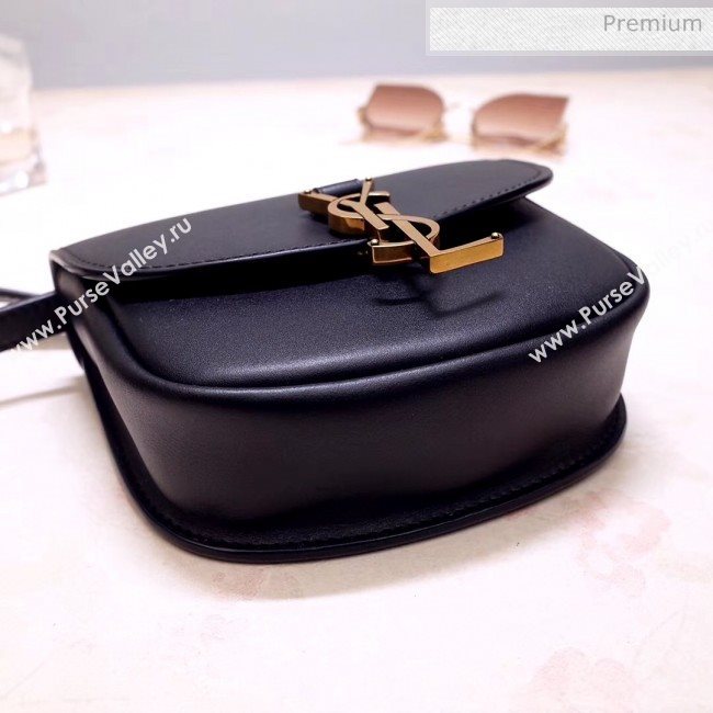 Saint Laurent KAIA Mini Satchel in Smooth Vintage Leather 623097 Black 2020 (NA-20053029)