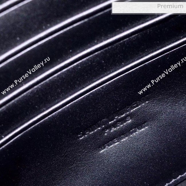 Saint Laurent KAIA Mini Satchel in Smooth Vintage Leather 623097 Black 2020 (NA-20053029)