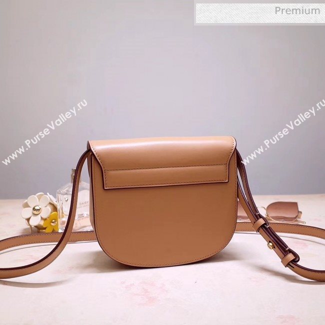 Saint Laurent KAIA Small Satchel in Smooth Vintage Leather 619740 Brown 2020 (NA-20053028)