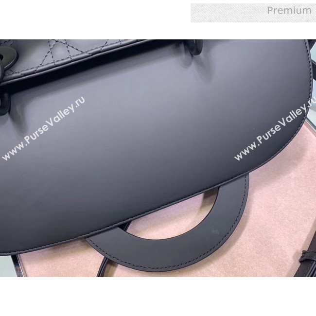 Dior Cannage Calfskin Large Lady Dior Bag Black 2020 (XXG-20052730)