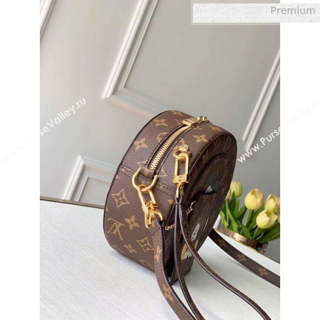 Louis Vuitton Monogram Canvas Round Bag M49986 With Disney 2020 (K-20060240)