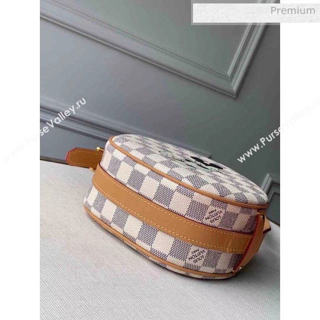 Louis Vuitton Boite Chapeau Souple PM Bag N40333 Damier Azur Canvas Disney 2020 (K-20060242)
