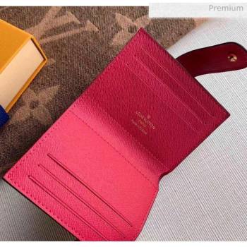 Louis Vuitton Monogram Canvas Victorinem Card Holder M66533 Hot Pink 2020 (K-20060302)