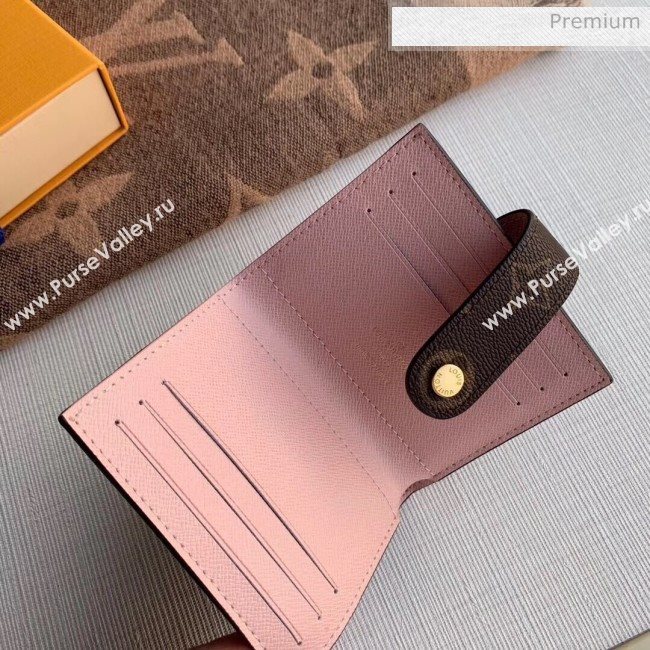 Louis Vuitton Monogram Canvas Victorinem Card Holder M66533 Pink 2020 (K-20060304)