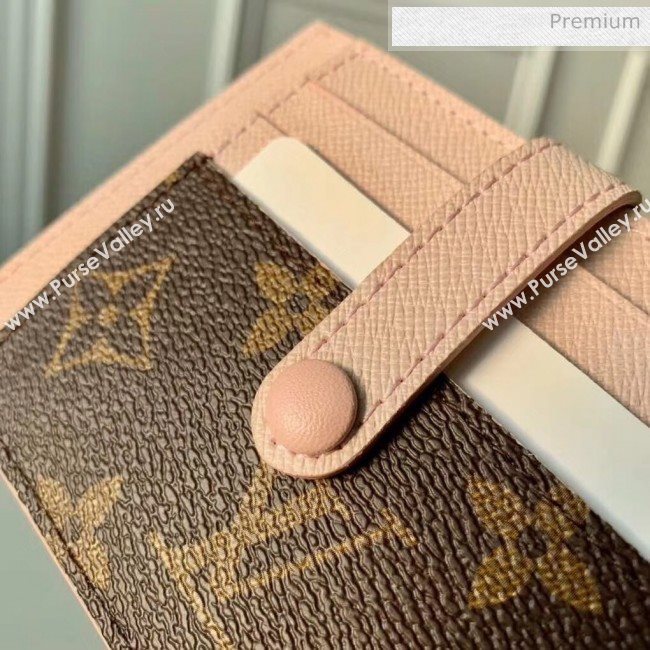 Louis Vuitton Monogram Canvas Monogran Card Holder M61730 Pink 2020 (K-20060309)