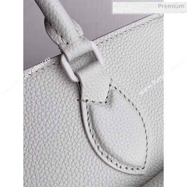 Louis Vuitton Lockme Tote PM Bag in Grainy Calfskin M55817 White 2020 (K-20060310)