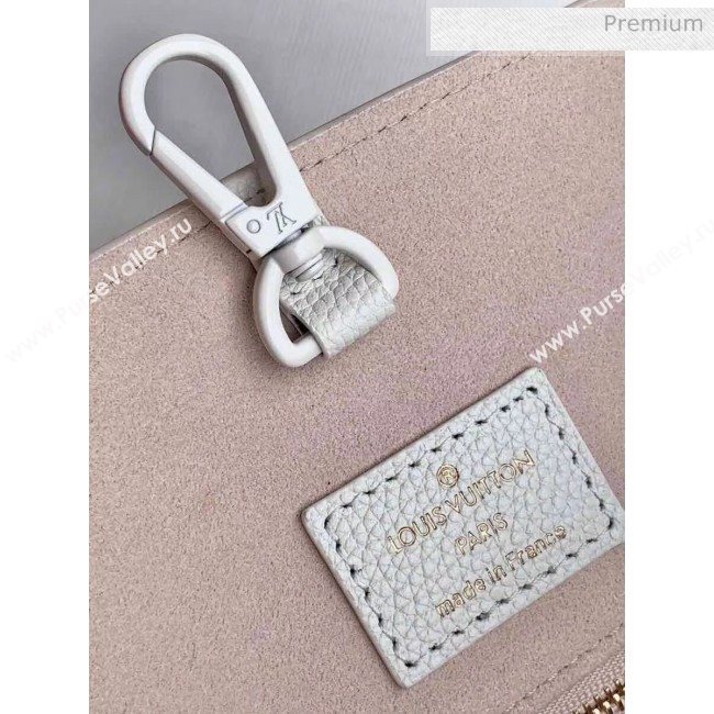 Louis Vuitton Lockme Tote PM Bag in Grainy Calfskin M55817 White 2020 (K-20060310)