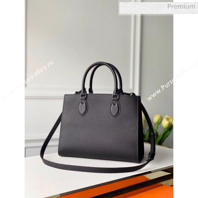 Louis Vuitton Lockme Tote PM Bag in Grainy Calfskin M55845 Black 2020 (K-20060311)