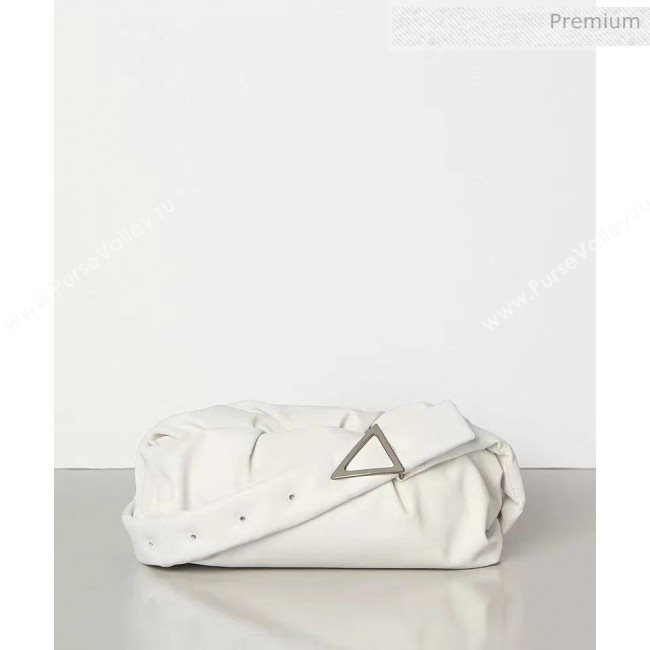 Bottega Veneta Nappa Leather The Body Pouch White 2020 (MS-20060441)