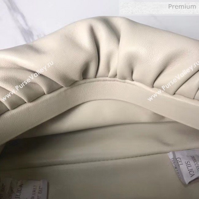 Bottega Veneta Nappa Leather The Body Pouch White 2020 (MS-20060441)