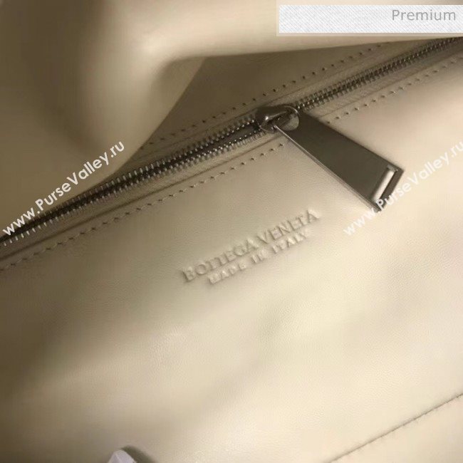 Bottega Veneta Nappa Leather The Body Pouch White 2020 (MS-20060441)