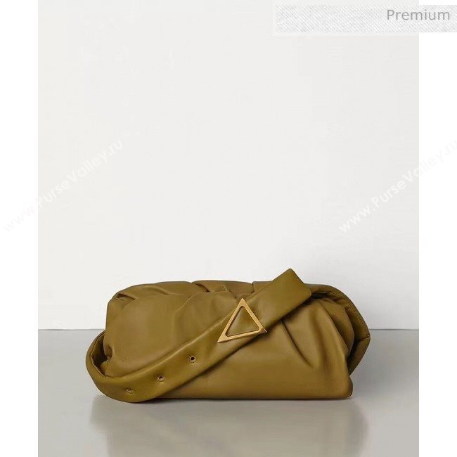 Bottega Veneta Nappa Leather The Body Pouch Mustard 2020 (MS-20060442)