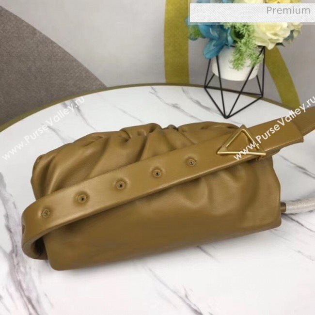 Bottega Veneta Nappa Leather The Body Pouch Mustard 2020 (MS-20060442)