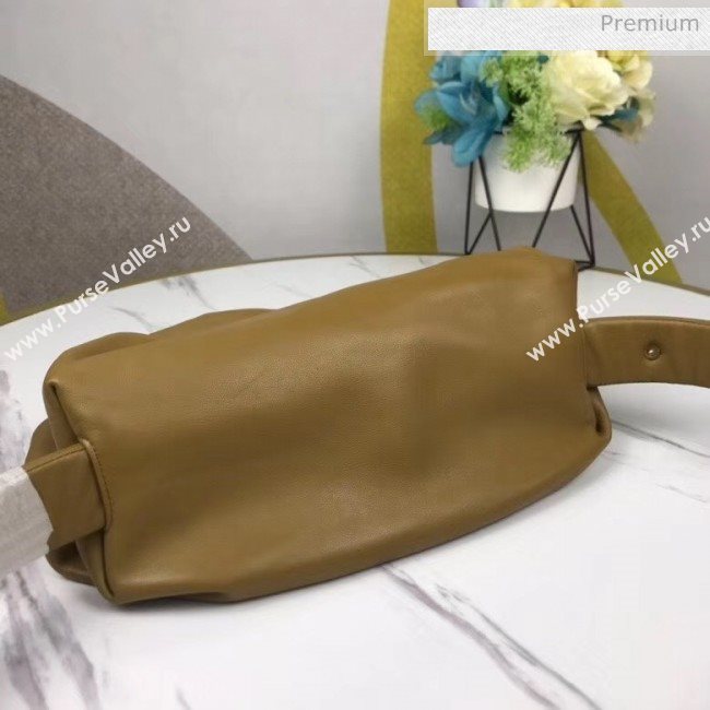 Bottega Veneta Nappa Leather The Body Pouch Mustard 2020 (MS-20060442)