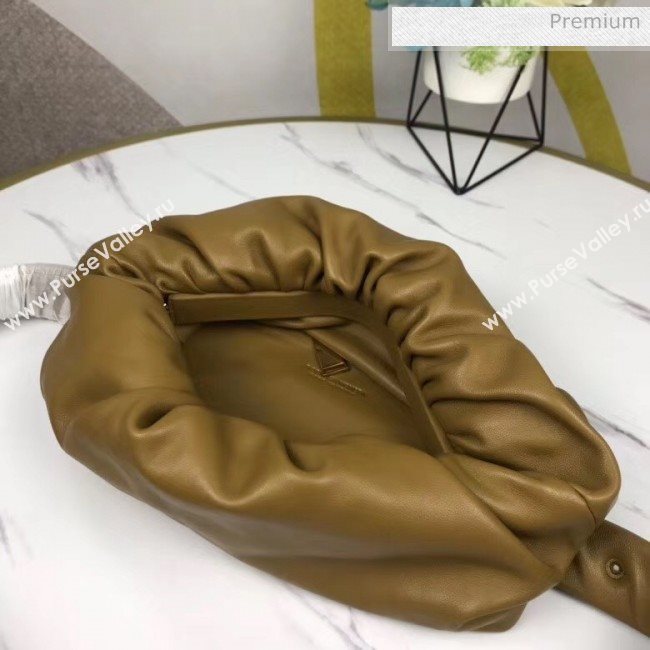 Bottega Veneta Nappa Leather The Body Pouch Mustard 2020 (MS-20060442)