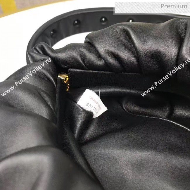 Bottega Veneta Nappa Leather The Body Pouch Black 2020 (MS-20060443)