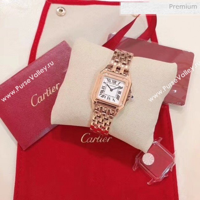 Cartier Medium Panthère de Cartier Watch Pink Gold 2020 (KN-20061015)