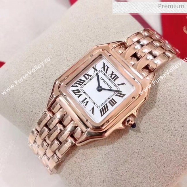 Cartier Medium Panthère de Cartier Watch Pink Gold 2020 (KN-20061015)